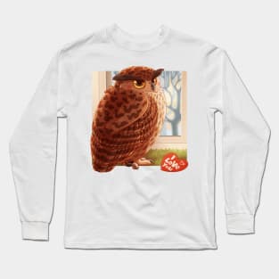 Owl valentine Long Sleeve T-Shirt